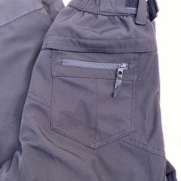 Gerry Men's Water Resistant Fleece Lined 4-Way Stretch Snow Pants, Black, Size M - Picture 9 of 14